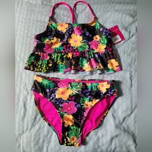 Girls floral bikini
